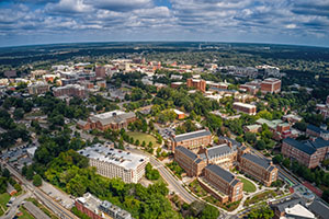 Arial View of University in Georgia