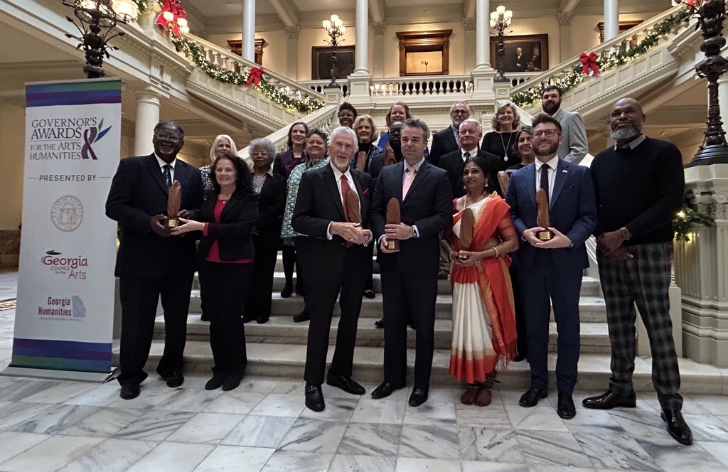 The recipients of the 2025 Governor’s Awards for the Arts and Humanities were honored during a ceremony at the State Capitol on December 1, 2025. Photos by jm photographics